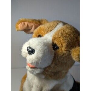 FurReal Friends Scamps My Playful Pup 2004 Working w/ Bed Bowl Bone & Card